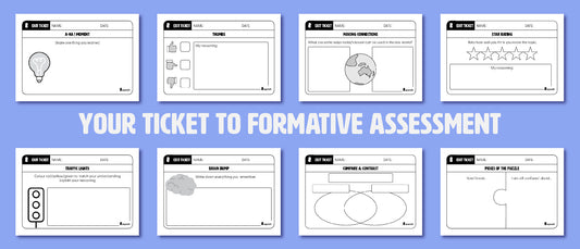 Your Ticket to Formative Assessment
