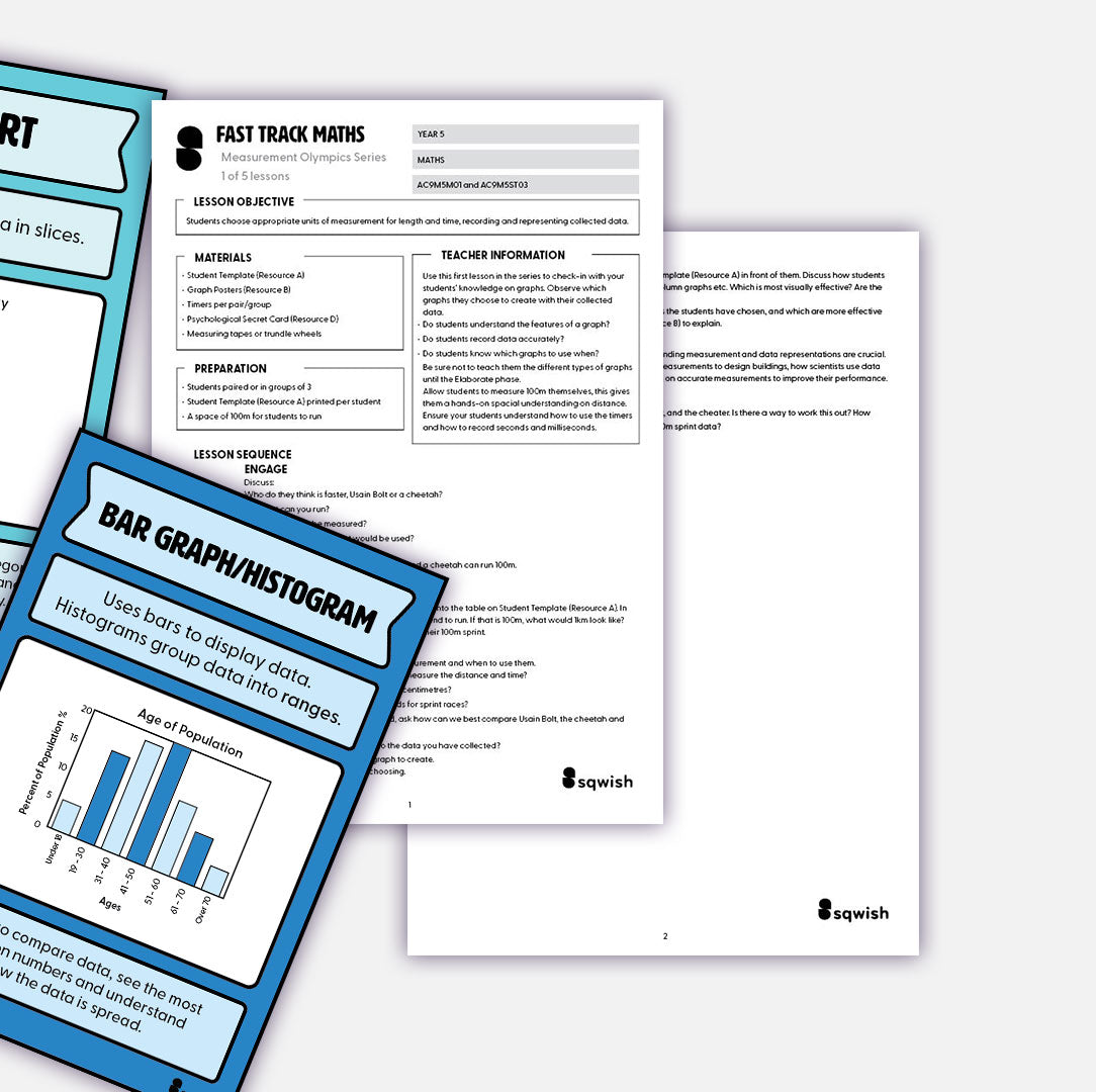 Year 5 - Fast Track Maths (Measurement & Probability)