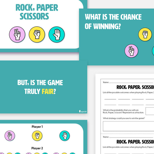 Year 5 - Rock, Paper, Scissors (Statistics & Probability)