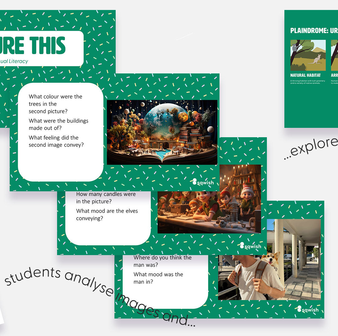 Year 6 – Picture Palindrome (Visual Literacy & Biological Science)