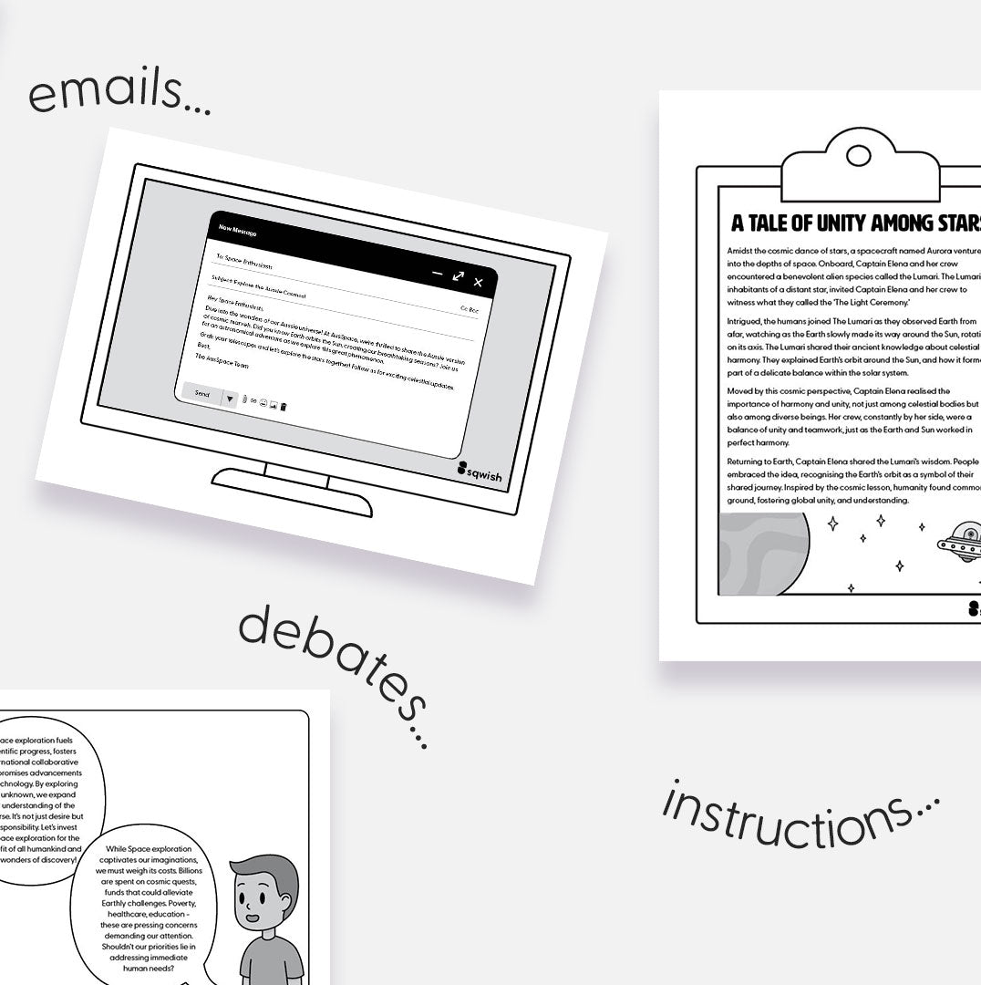 Year 5 - Text Types: A Galactic Exploration