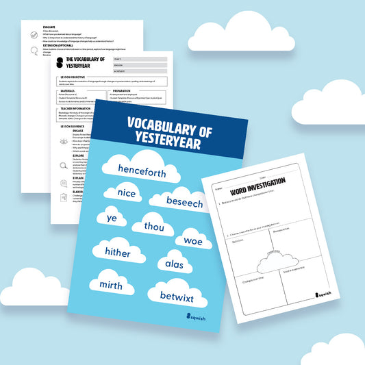 Year 5 - Vocabulary of Yesteryear