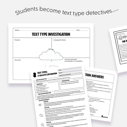 Year 5 - Text Types: A Galactic Exploration